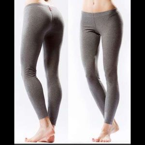 Hardtail low rise grey ankle leggings